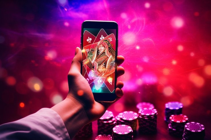 Menu kategori permainan di situs seluler